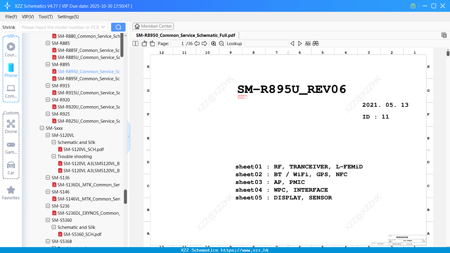 Samsung SM-R8950_Common_Service_Schematic_Full
